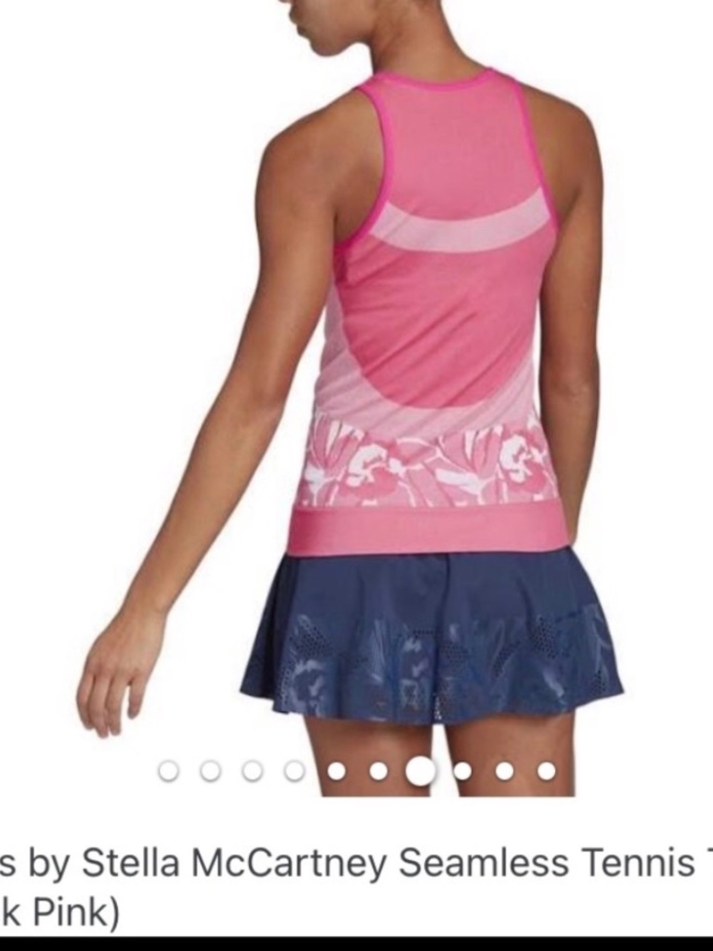 Adidas by Stella McCartney Tank top - Shock Pink Size S - Picture 6 of 6